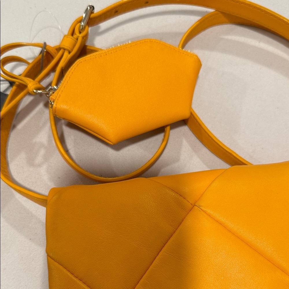 On Sale Today!
Vince Camuto Vibrant Orange Quilted Crossbody Bag